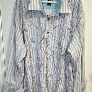 Stylish Men's Floral Patterned Shirt